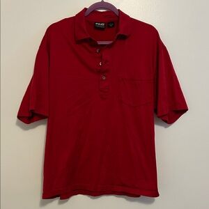 Ping Men's Bold Red Polo Shirt